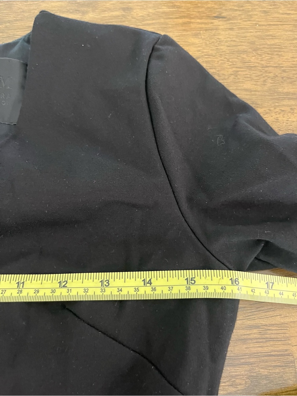 White House Black Market Black V-Neck Sheath Dress Fitted Short Sleeves Size 8 - Picture 6 of 10
